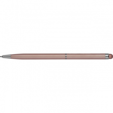 Logo trade promotional merchandise picture of: Ball pen with touch function CATANIA