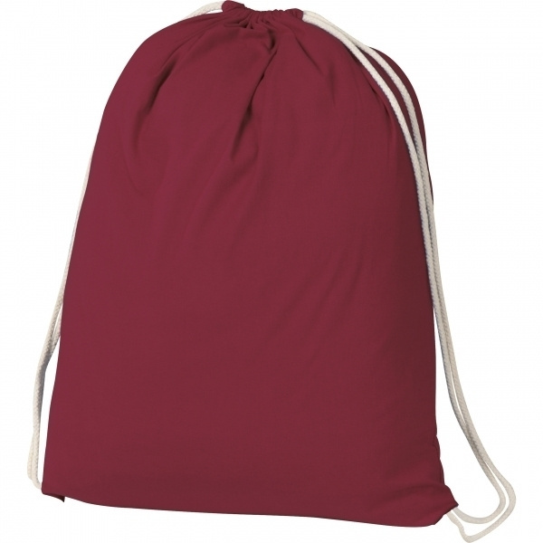 Logo trade promotional gifts image of: Cotton gym bag BUDAPEST