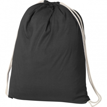 Logotrade promotional item picture of: Cotton gym bag BUDAPEST