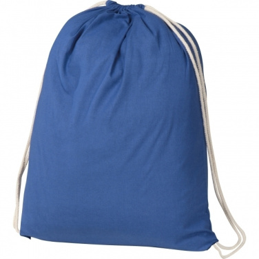 Logotrade promotional giveaway image of: Cotton gym bag BUDAPEST