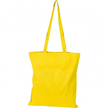 Logo trade promotional gifts image of: Cotton bag with long handles COPENHAGEN