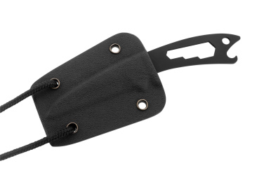 Logo trade business gifts image of: Multifunctional knife BAKO Schwarzwolf