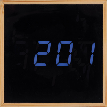 Logo trade promotional gifts image of: Desk clock CHARLESTON