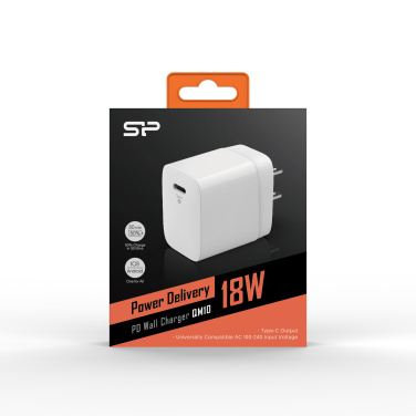 Logo trade promotional merchandise image of: SILICON POWER BOOST CHARGER (US EU) QM10