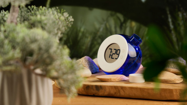 Logo trade corporate gifts image of: Intelligent eco water clock