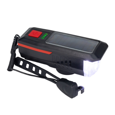 Logo trade promotional merchandise picture of: Solar bike light with horn, MC-5