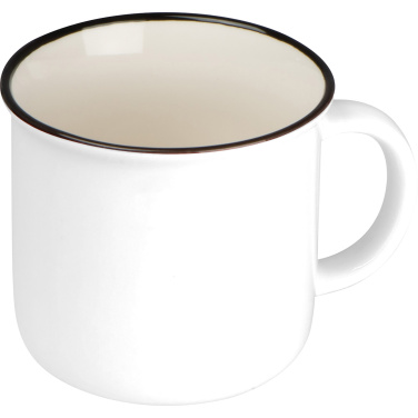 Logo trade advertising products picture of: Ceramic mug TRAPANI 350 ml