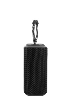 Logotrade promotional giveaway picture of: Waterproof bluetooth speaker HARDEOL Schwarzwolf