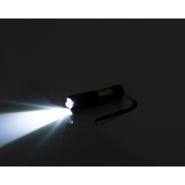 Logotrade promotional product picture of: Rechargeable flashlight AARHUS