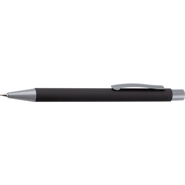 Logo trade promotional giveaway photo of: Mechanical pencil soft touch ANCONA