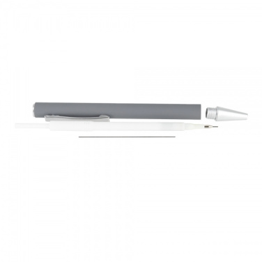 Logo trade corporate gifts image of: Mechanical pencil soft touch ANCONA