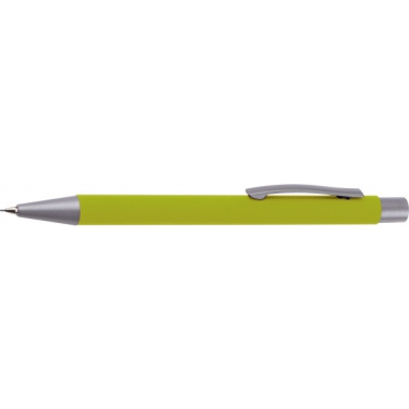 Logotrade advertising products photo of: Mechanical pencil soft touch ANCONA