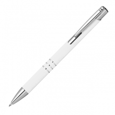 Logotrade promotional product picture of: Semi gel pen soft touch DUNMORE