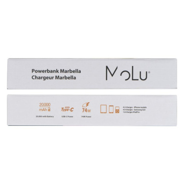Logotrade corporate gifts photo of: Power bank 20 000 mAh MARABELLA MoLu