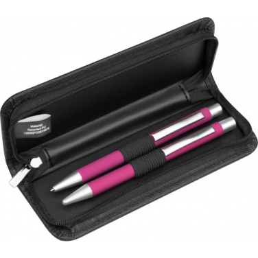 Logo trade business gift photo of: Writing set soft touch Uppsala