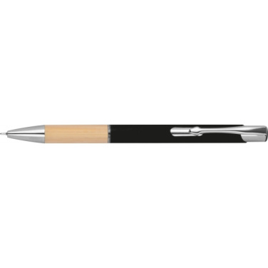 Logo trade promotional giveaways picture of: Recycled ballpoint pen Naples