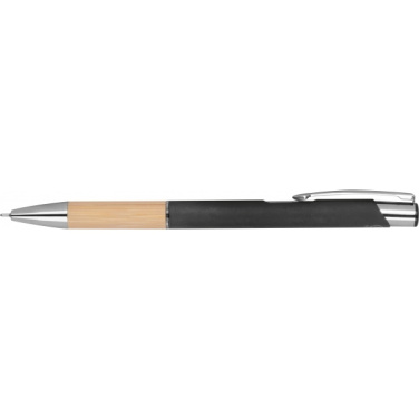 Logo trade promotional giveaways picture of: Recycled ballpoint pen Naples