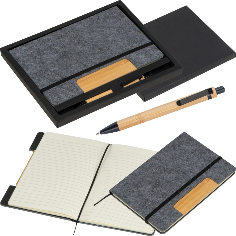 Logotrade promotional giveaway image of: Notebook set Walsall