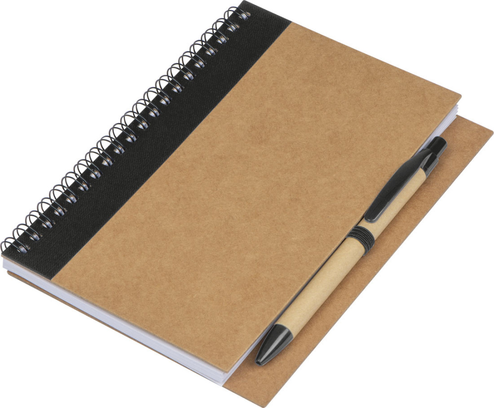 Logo trade promotional products picture of: Spiral notebook Ravenna