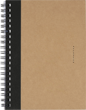 Logo trade promotional product photo of: Spiral notebook Ravenna