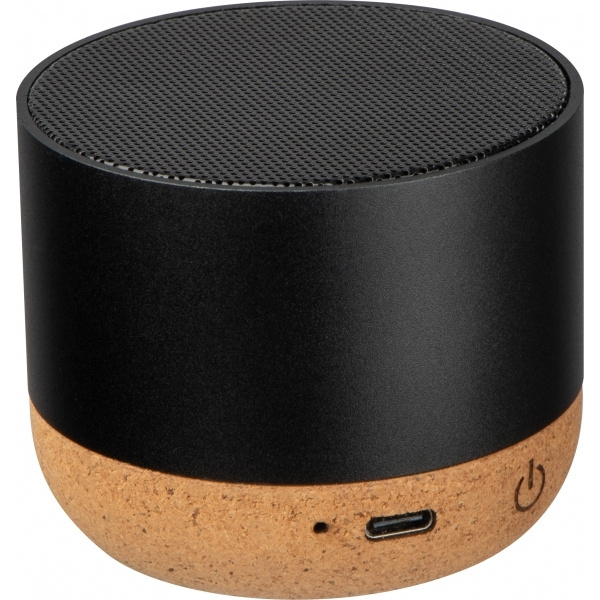 Logo trade corporate gifts picture of: Recycled speaker Brest