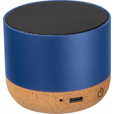 Logo trade promotional merchandise photo of: Recycled speaker Brest
