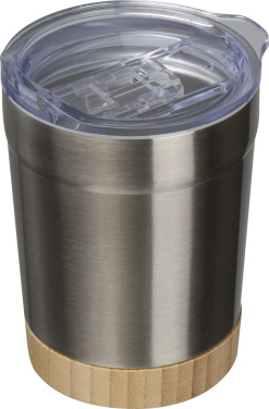 Logo trade promotional merchandise image of: Recycled steel cup Turin