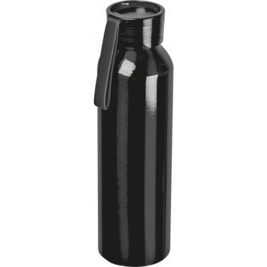 Logo trade corporate gifts image of: Recycled aluminum bottle Cork