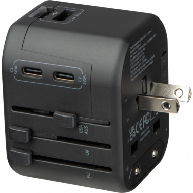 Logo trade promotional item photo of: Travel Adapter Maracena