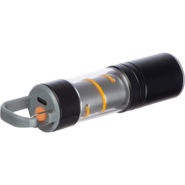 Logo trade promotional merchandise image of: Rechargeable flashlight Tulsa