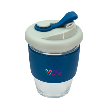 Logo trade promotional gift photo of: Glass coffee cup 340 ml