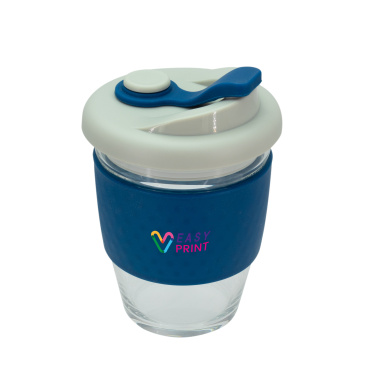 Logotrade promotional product picture of: Glass coffee cup 340 ml