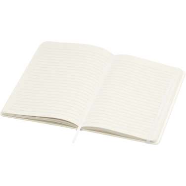 Logotrade advertising product image of: Bass A5 recycled hard cover notebook with lined pages