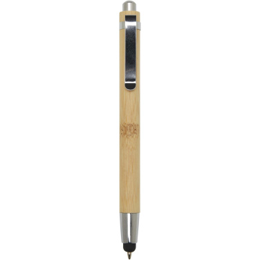 Logo trade advertising product photo of: Elm bamboo ballpoint pen