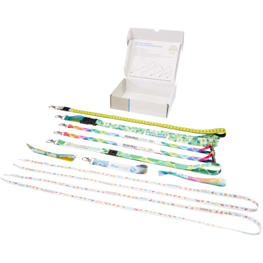 Logo trade promotional gifts image of: Sublimation lanyards sample box