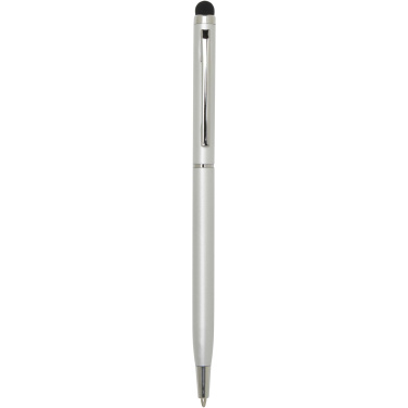 Logotrade advertising products photo of: Ore aluminium ballpoint pen with stylus