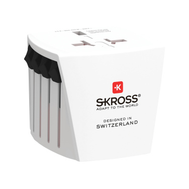 Logo trade promotional giveaway photo of: SKROSS World Travel Adapter MUV Micro