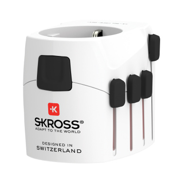 Logotrade promotional product picture of: SKROSS Pro 3-Pole World Travel Adapter