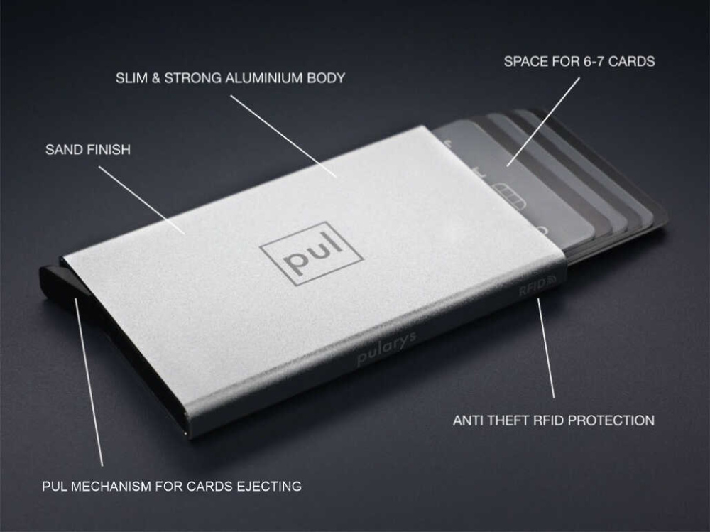 Logotrade promotional giveaways photo of: RFID credit card holder 94410800