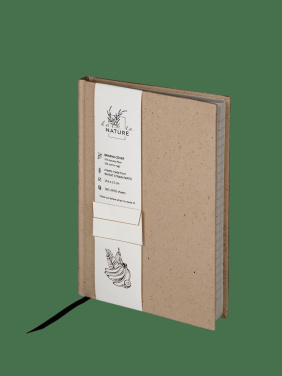 Logo trade promotional giveaway photo of: Recycled Banana Notebook 209734200