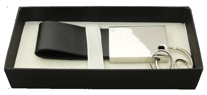 Logo trade corporate gifts image of: Keyring 90909500