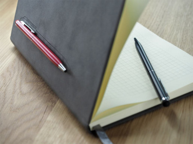 Logo trade promotional item photo of: Magnetic notebook with a pen 124715100