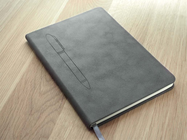 Logotrade promotional item picture of: Magnetic notebook with a pen 124715100