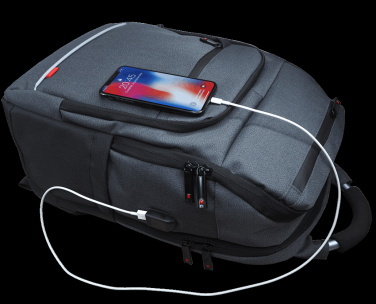 Logo trade promotional giveaways image of: Laptop backpack 123815000