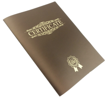 Logotrade promotional giveaway image of: Certificate cover 152094