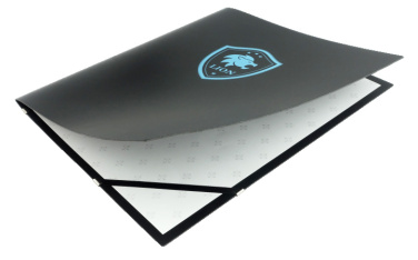 Logo trade promotional giveaways picture of: Certificate cover 152094