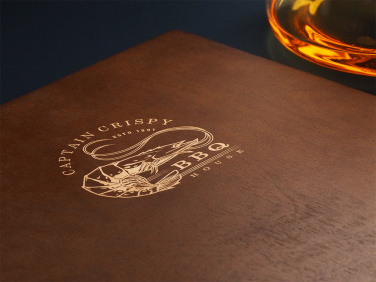 Logo trade promotional giveaways image of: Menu cover 1106121