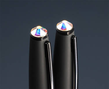 Logo trade promotional gift photo of: Swarovski Crystal Pen set 1236036