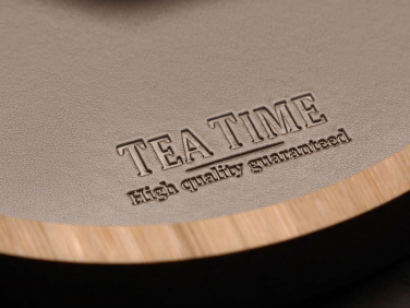 Logo trade promotional items image of: Wooden organiser 1843292
