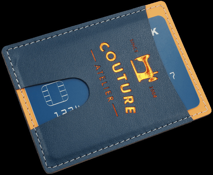 Logo trade advertising products image of: Credit card holder 544119